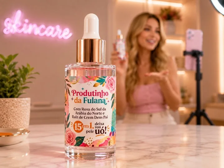 Produtinho da Fulana divulgado por influenciadora