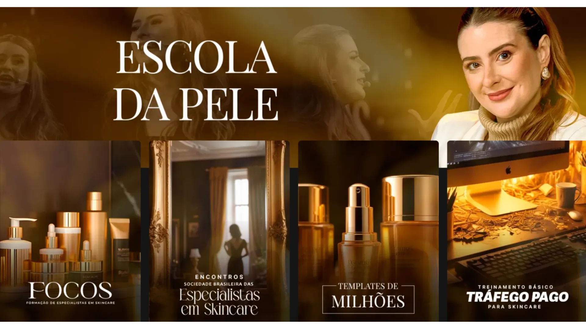 Área de membros da Escola da Pele